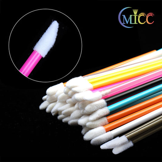 50pcs Disposable Lip Brush Lipstick Gloss Applicators