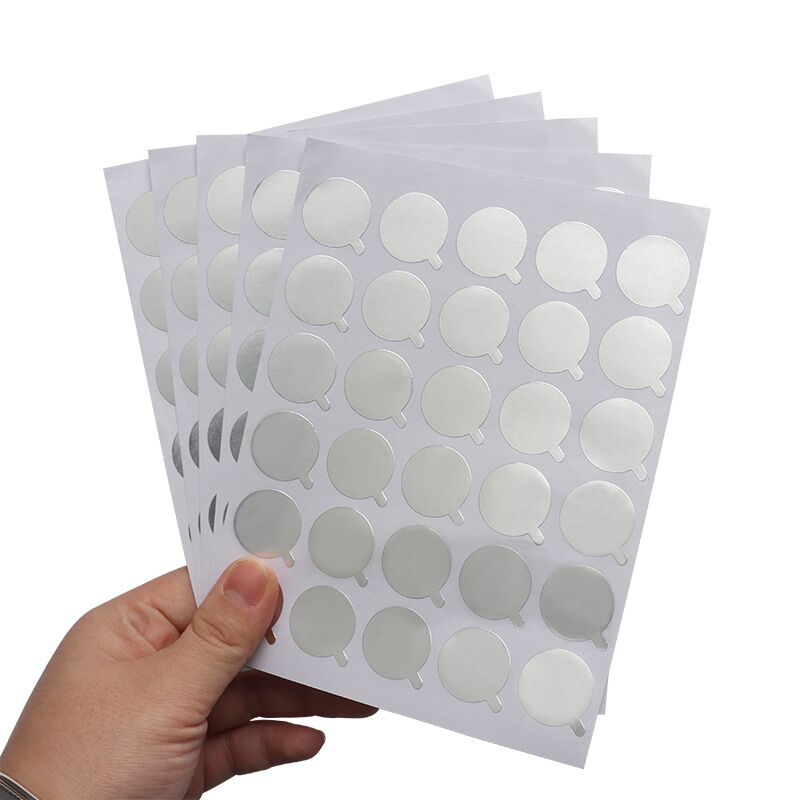 1PC Round Jade Stone Eyelash Extension Glue Adhesive Holder Eyelash Glue Pad Pallet Makeup Tool Disposable Glue Tinfoil Stickers