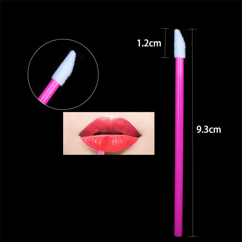 50pcs Disposable Lip Brush Lipstick Gloss Applicators