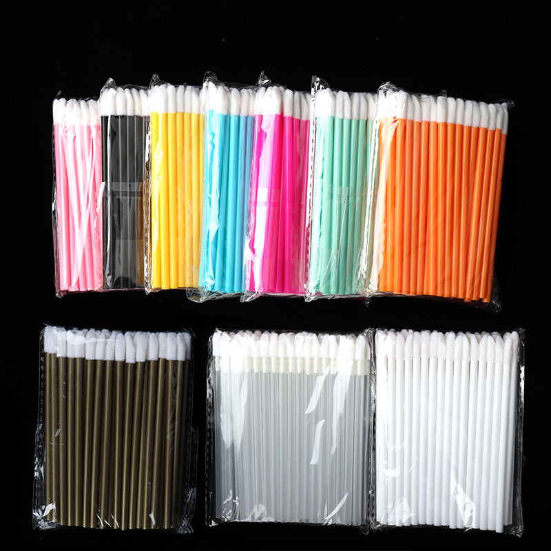50pcs Disposable Lip Brush Lipstick Gloss Applicators
