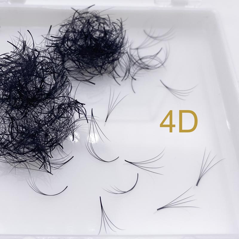 4D-10D Pointy Base Promade Loose Fans Lash 500 Fans