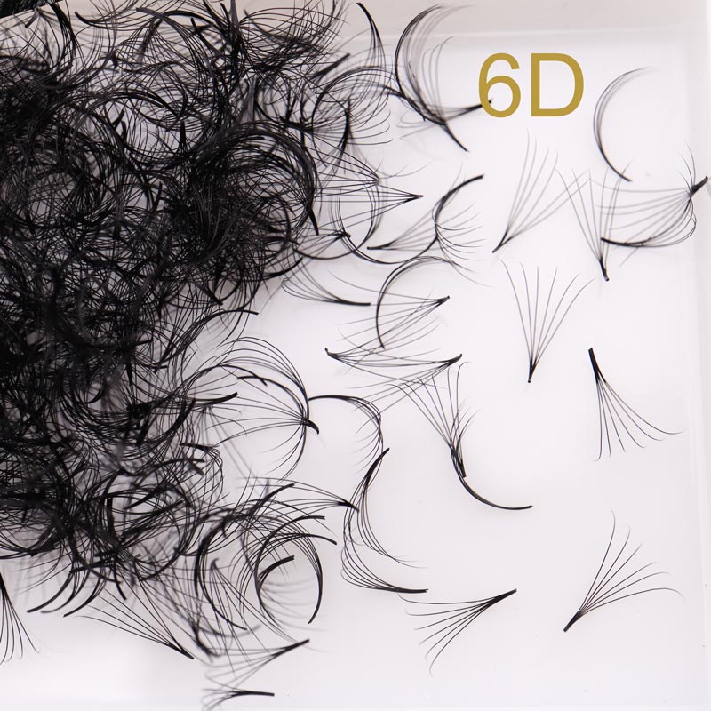 4D-10D Pointy Base Promade Loose Fans Lash 500 Fans
