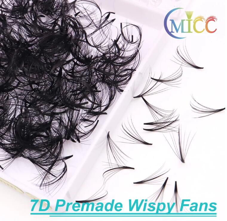 Cmicc 1000 Fans 5D/7D/9D Pointy Base Wispy Eyelashes Premade Volume Loose Fans Lashes Extensions