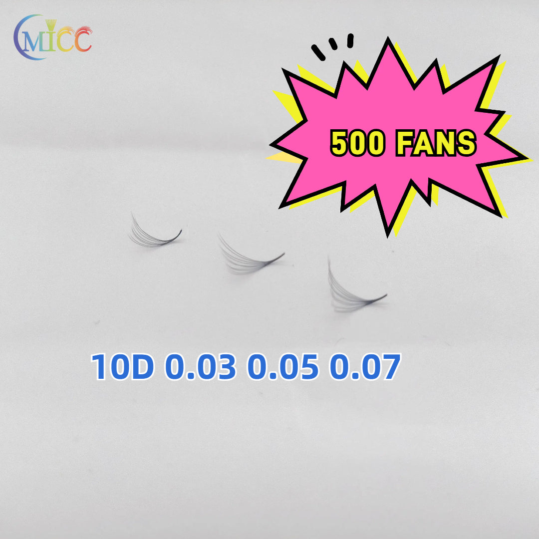Promade Fan Lash 1000 Fans 10D 12D 14D 0.07 Loose Lash