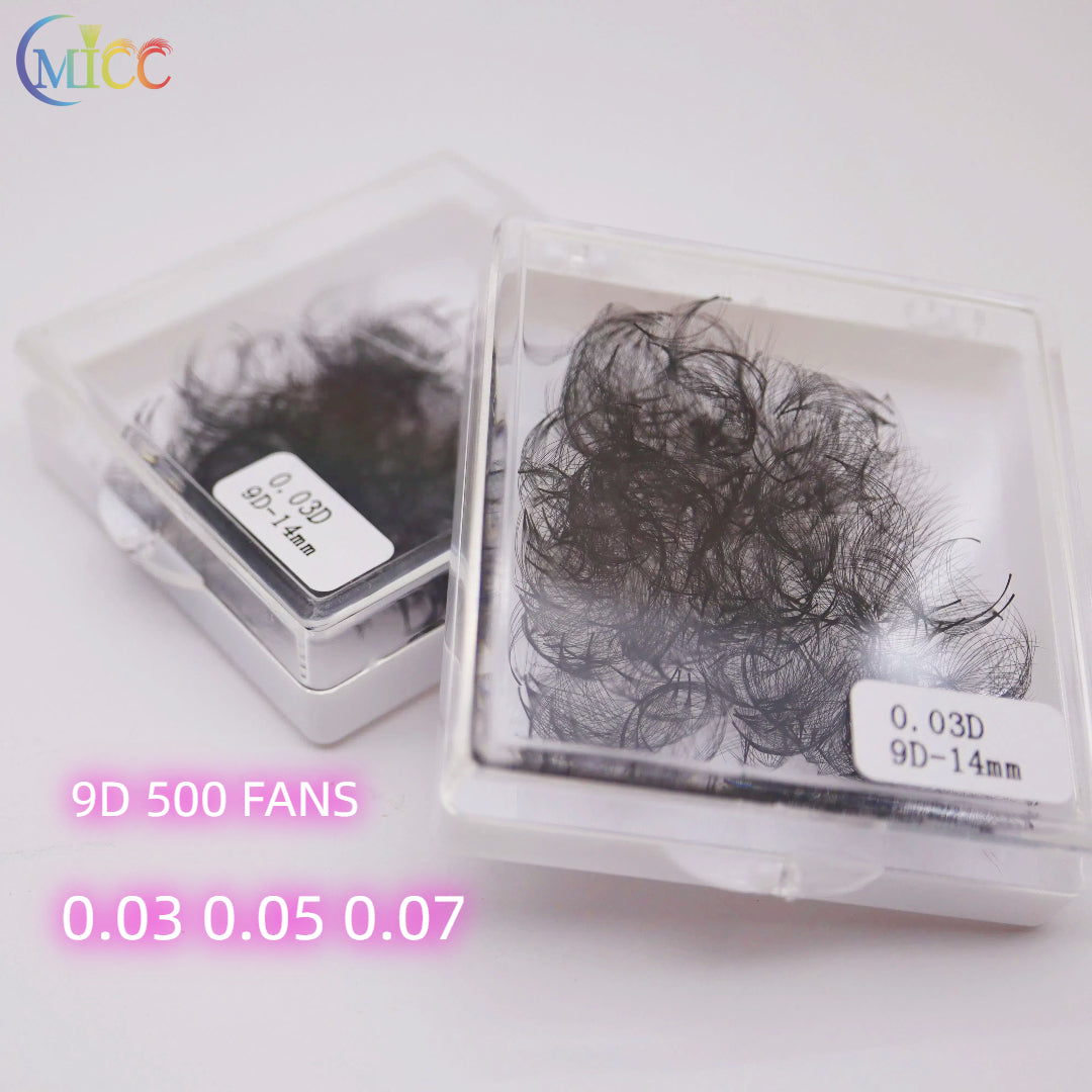 pointy base  5D 7D 9D loose fan lash 500 fans