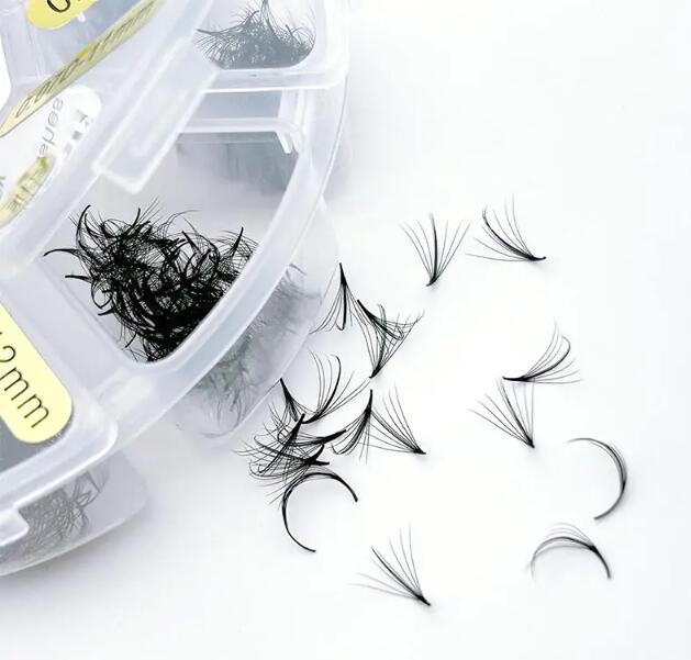 Cmicc 1000 Fans 5D/7D/9D Pointy Base Wispy Eyelashes Premade Volume Loose Fans Lashes Extensions
