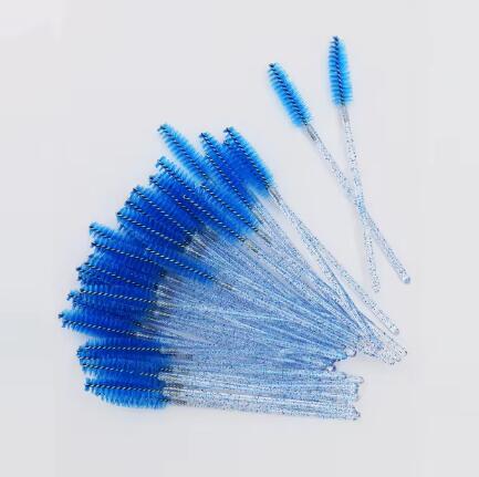 50Pcs Crystal Eyelashes Brush Comb Disposable Eye Lashes Extension Mascara Wands Makeup Professional Makeup Beauty Tool