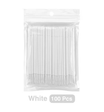 100Pcs/Bag Disposable MicroBrush Eyelashes Extension Individual Lash Cleaning Swab Micro Brush For Makeup Tool