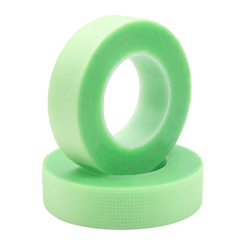5 Pcs Breathable Eyelash Pink Green PE Tape Under Eye Pads False Lashes Patch Eyelash Extension Tape Makeup Tools