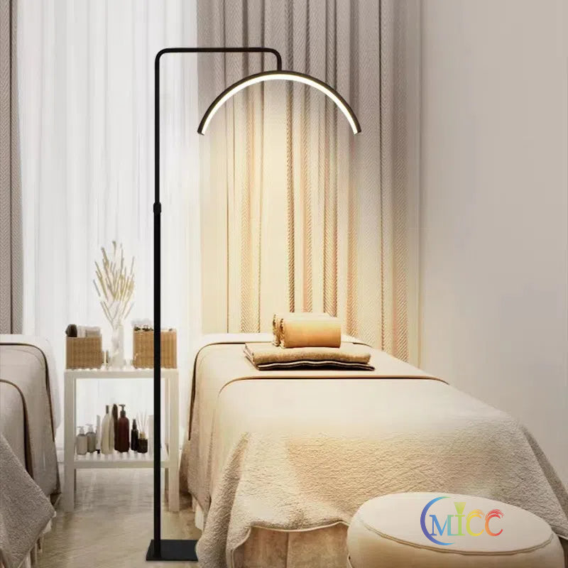 U-joint Led Half Moon Light Lamps for Lashes Eyelash  Beauty Salon floor Lamp Beauty Salon Lamp
