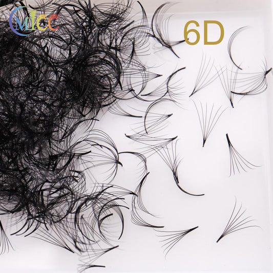 Pointy Base Loose Fan Lash 6D 1000 FANS