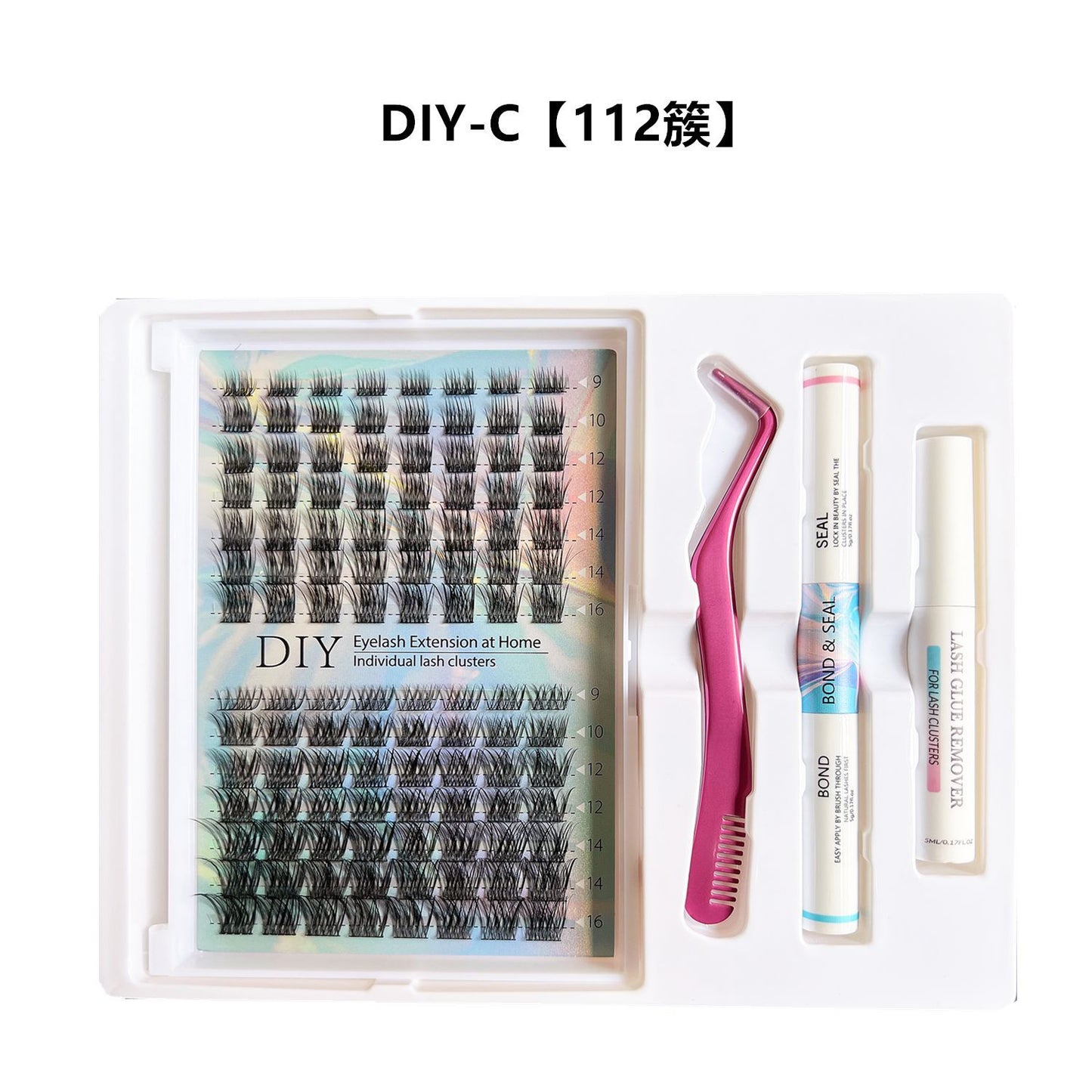 Cmicc DIY Eyelash Extension Kit