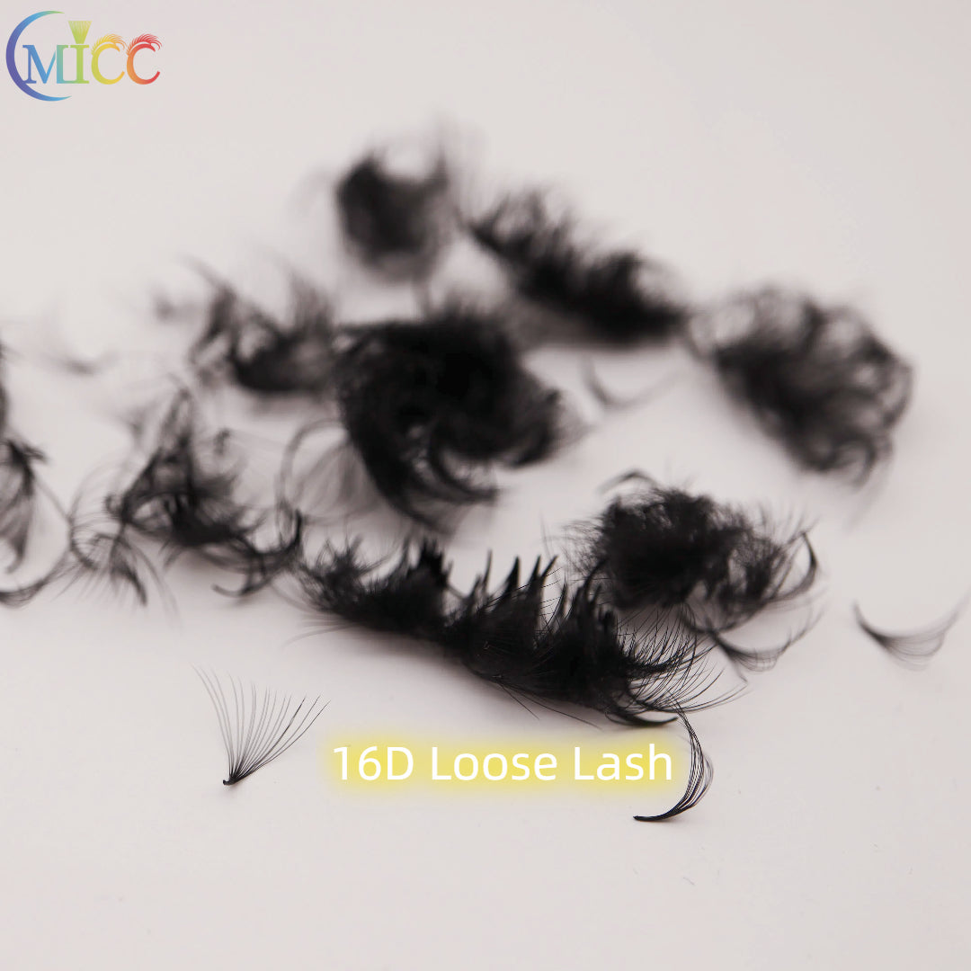 Premade Wide Lash 16D 20D 0.03 Loose Fan Lashes