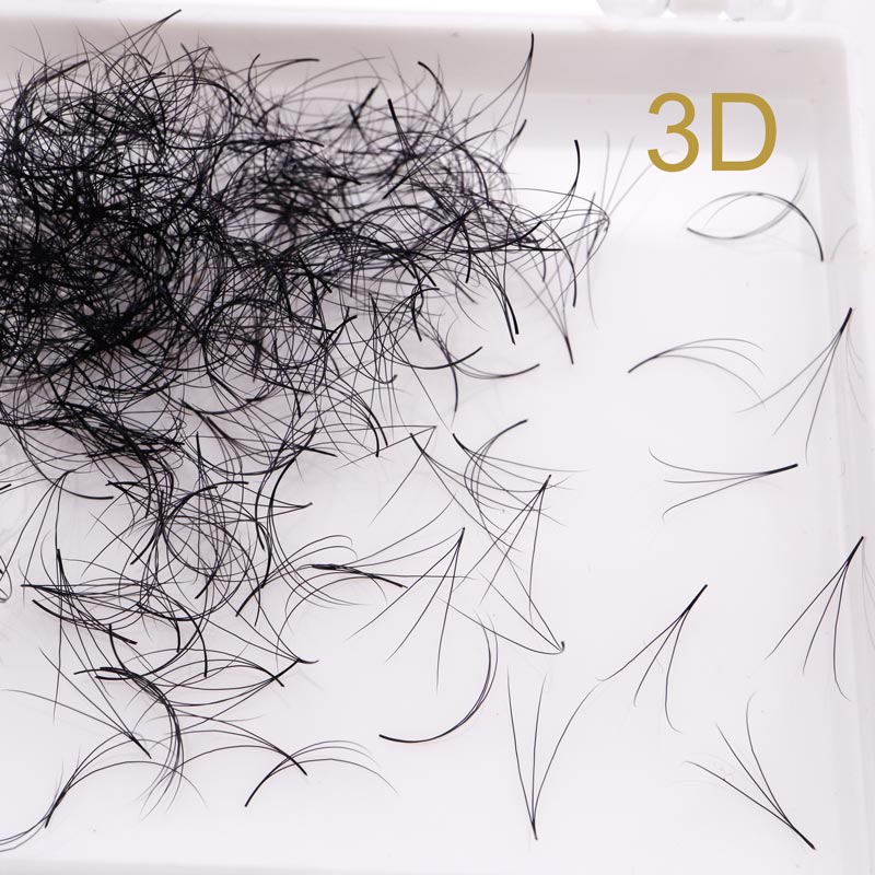 4D-10D Pointy Base Promade Loose Fans Lash 500 Fans