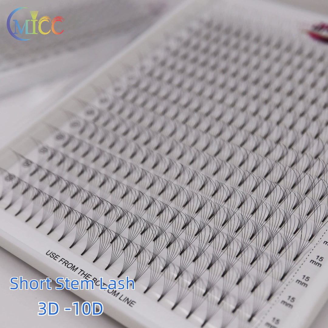 Short Stem Lash Small Tray 3D-10D