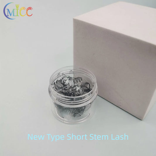 New Type Short Stem Loose Fan Lash 500 Fans