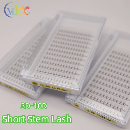 Short Stem  Lash Small Tray 3D-10D