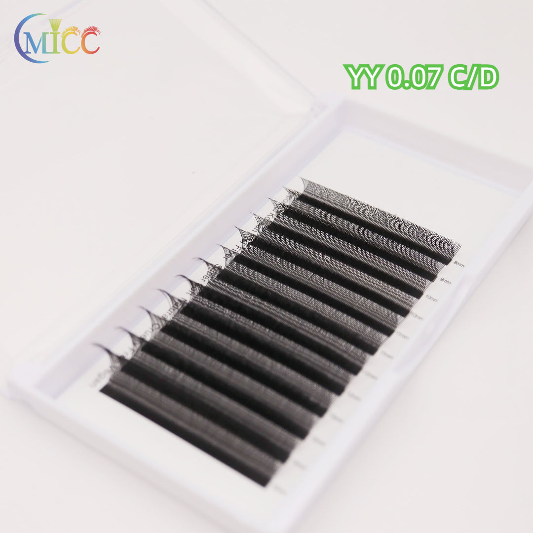 0.07 YY Eyelash Extension Tray 10 Rows
