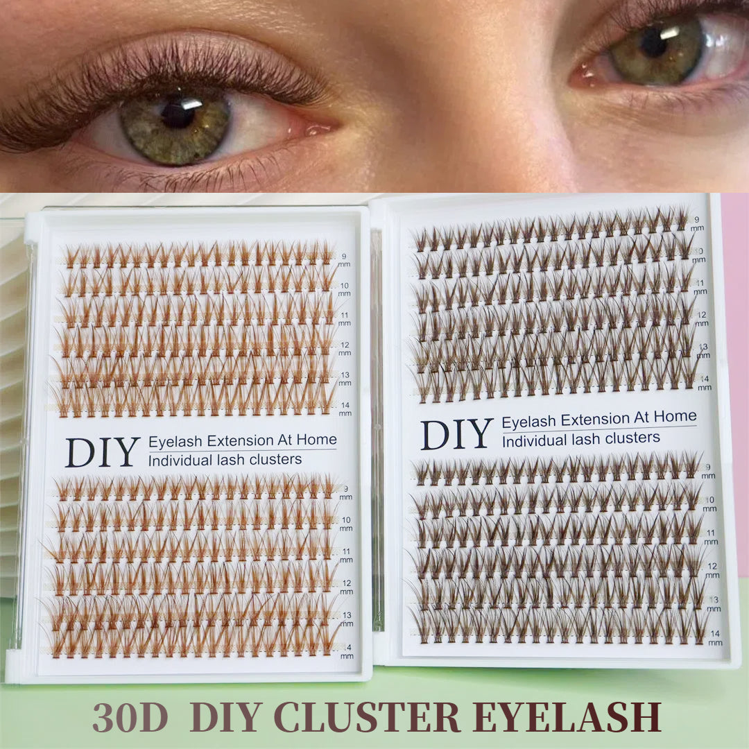 30D DIY CLUSTER LASH BROWN LASH