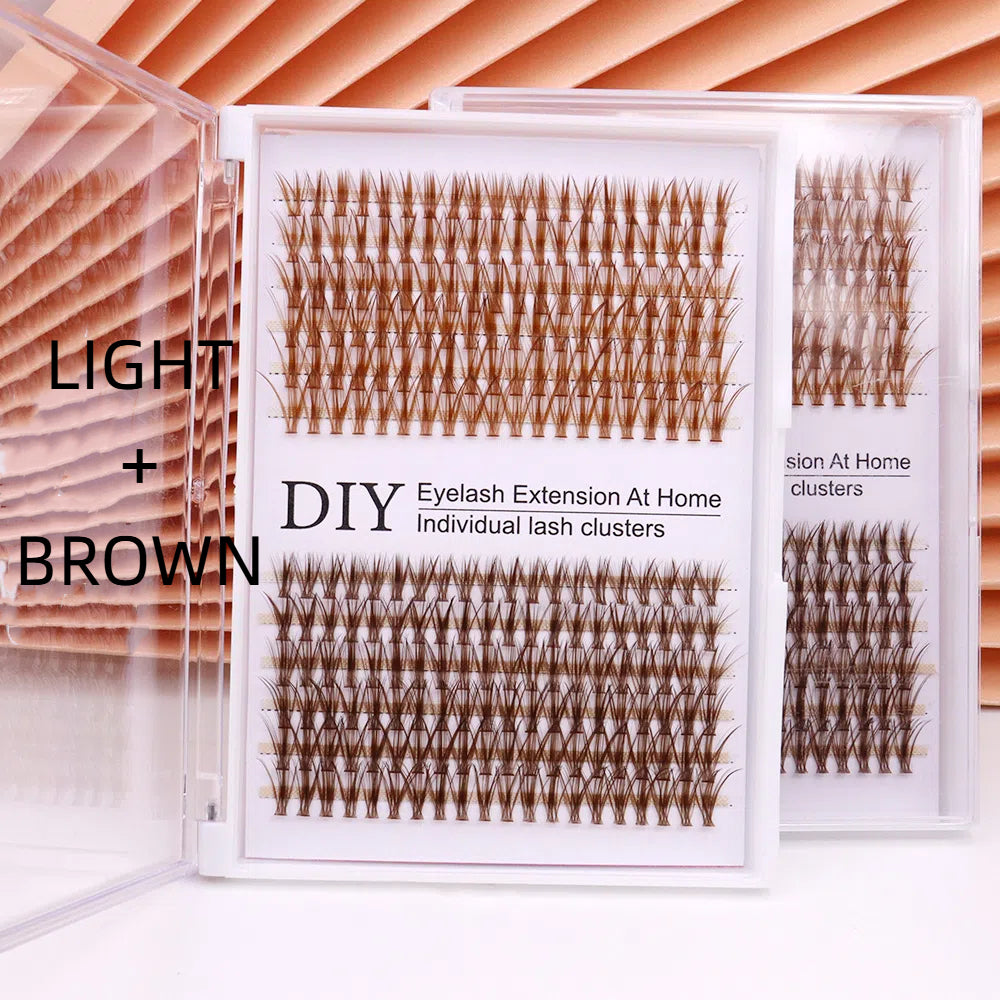 30D DIY CLUSTER LASH BROWN LASH